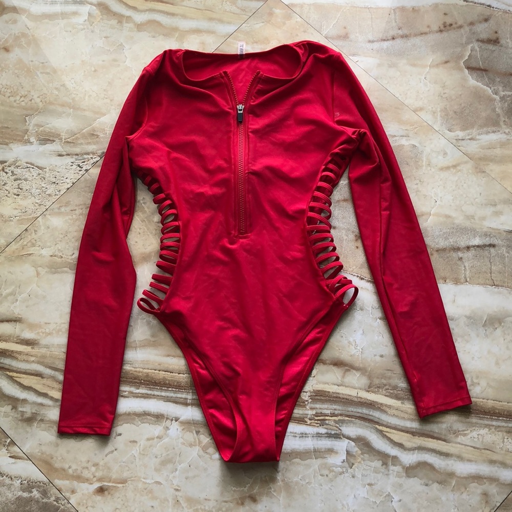 Forever21 long sleeve swimsuit